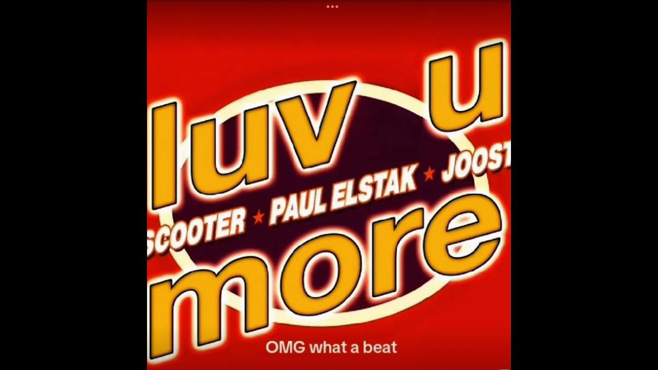 Scooter ft Joost luv u more single drops tomorrow!#scooter#rave#luv#u#more#viral#fyp#foryou