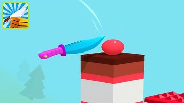 Slice It All ! All levels Gameplay New Knife Part 1 android, ios