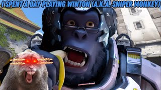 I Spent A Day Playing Winston (Overwatch 2 Funny Moments)