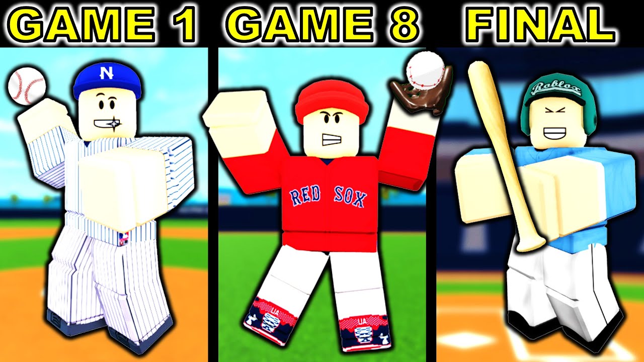 roblox baseball games