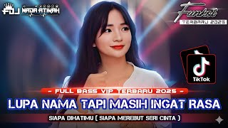 FULL BASS VIP TERBARU 2025 DJ LUPA NAMA TAPI MASIH INGAT RASA DJ SIAPA DIHATIMU @FDJNADAATIKAH 