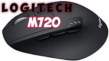 Logitech M720 Triathlon Bluetooth Wireless, unboxing review