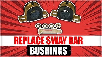 How to Replace the Front Sway Bar Bushings on Lexus ES300