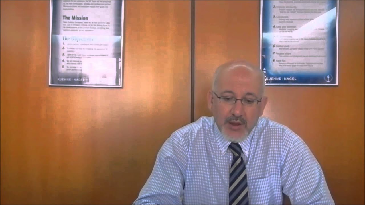 Kuehne and Nagel Rail tracking and warehouse management YouTube