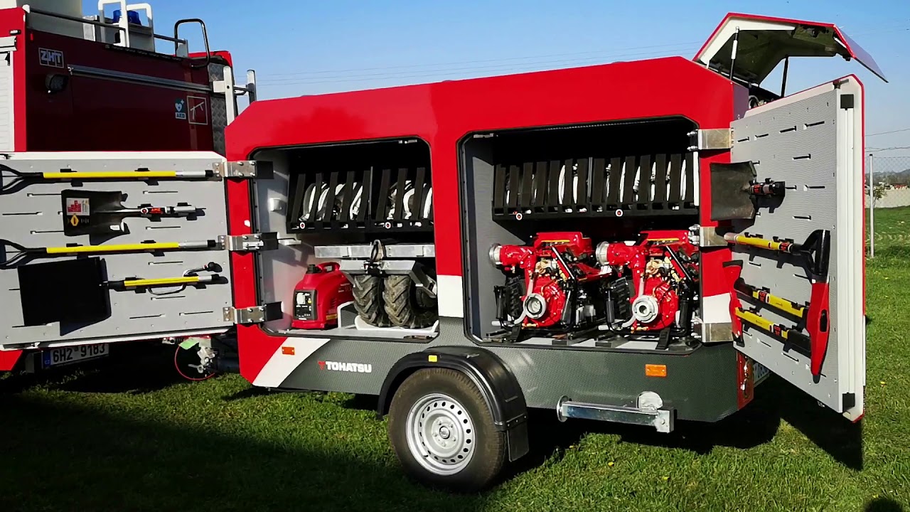 Přívěs pro řešení lesních požárů od ZHT