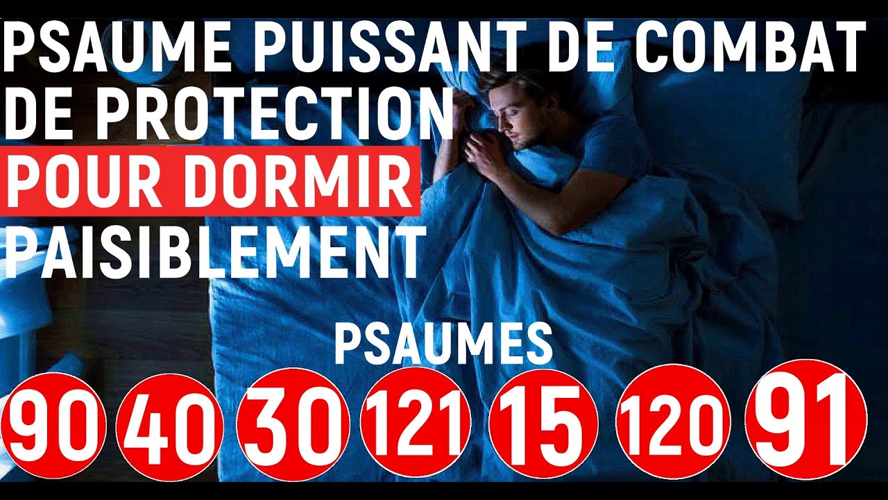 Laissez jouer Cette Prière Pour Dormir Paisiblement et En Sécurité, Prière qui Contre Les Ennemis
