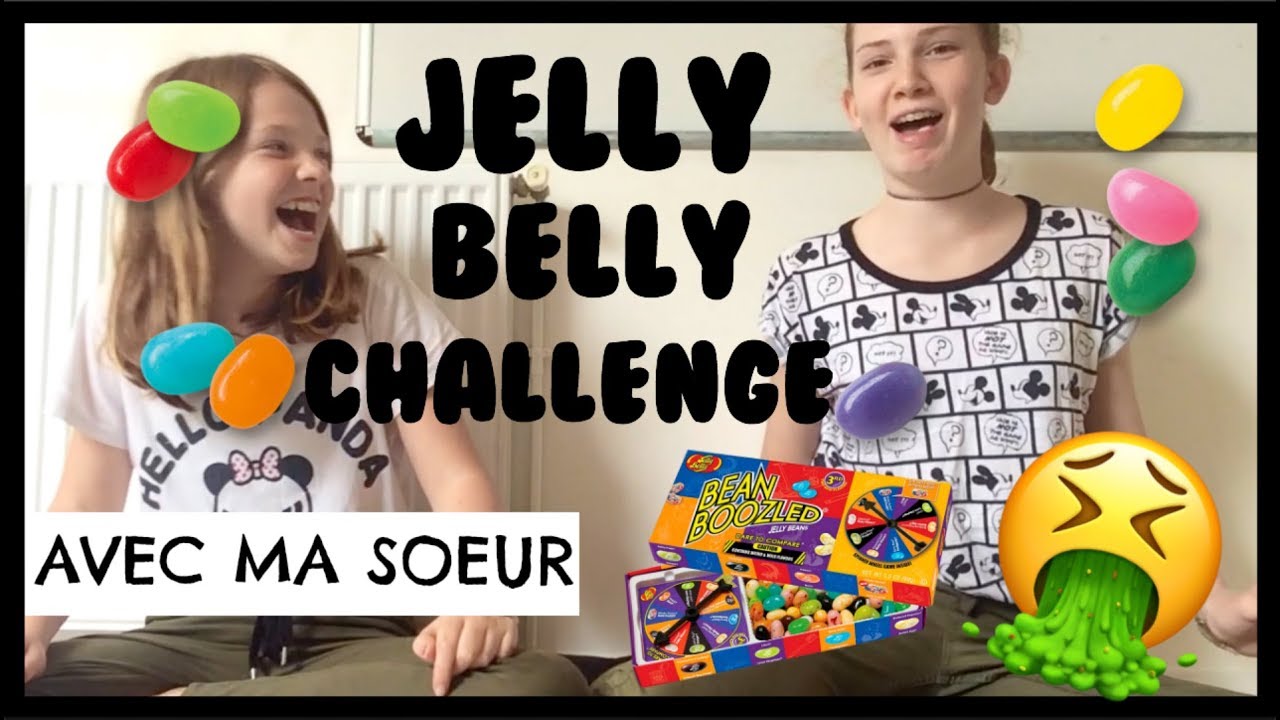 JELLY BELLY CHALLENGE avec ma soeur // happy cécé !!! YouTube