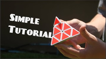 HOW TO SOLVE A PYRAMINX RUBIK
