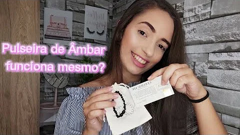 Como usar a pulseira de âmbar?