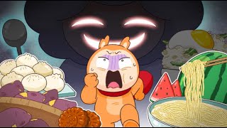 할머니의 무한리필 시골음식 애니먹방 Grandmas Gift Country Food Mukbang Animation Asmr Squking 스쿠킹