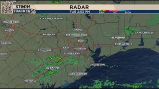 LIVE RADAR: Afternoon storms move through Houston area