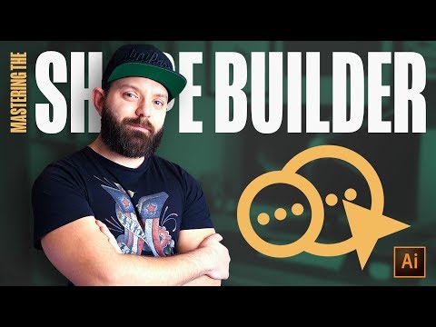 How to MASTER the Shape Builder Tool -  Adobe Illustrator Tutorial