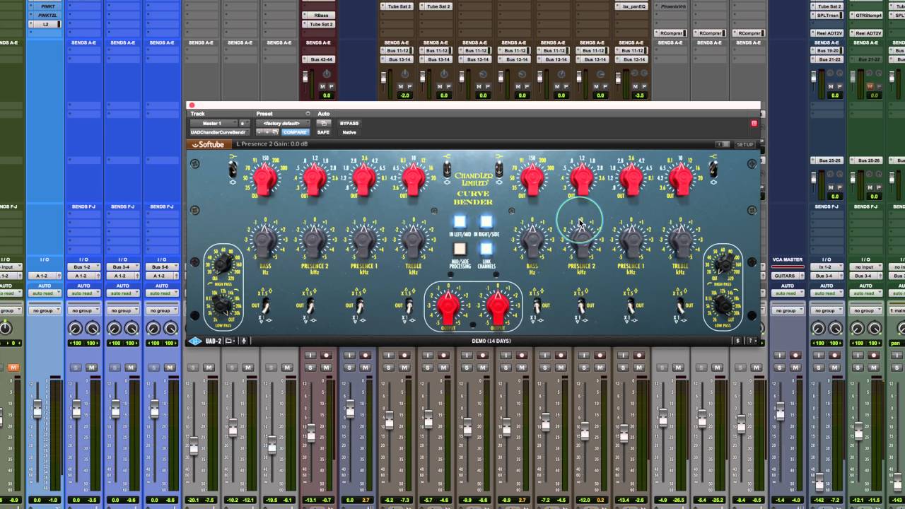 UA-Softube Chandler Curve Bender - Mixing With Mike Plugin of the