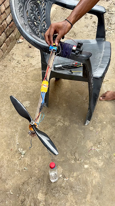 BLDC Motor Successfully Lifts a 250-Gram Bottle • Dc Motor