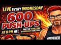 1,000,000 push-ups 1,000 days.