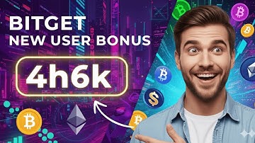 Bitget New User Bonus 2025 How To Claim With Referral Code "4h6k" | Crypto Kickstart