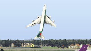 Jaw-Dropping Boeing 747 Vertical Take-Off  - Defying Gravity| XP11
