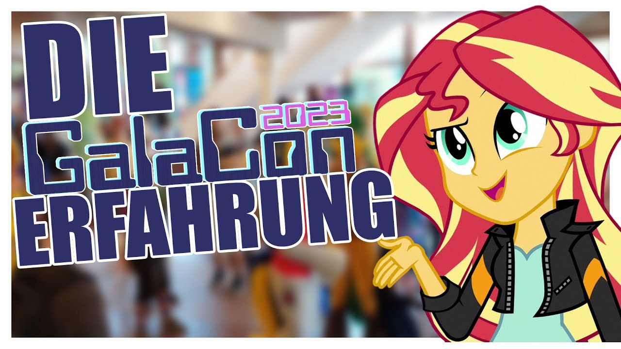 Ich war auf der GalaCon 2023, eine My Little Pony Fan-Convention ...