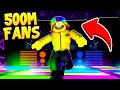 I Became the BIGGEST DANCER and got 500,000,000 FANS (Roblox Dancing Simulator)