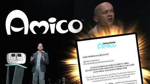 Intellivision Amico Announces MASSIVE Addition of Industry LEGEND J Allard