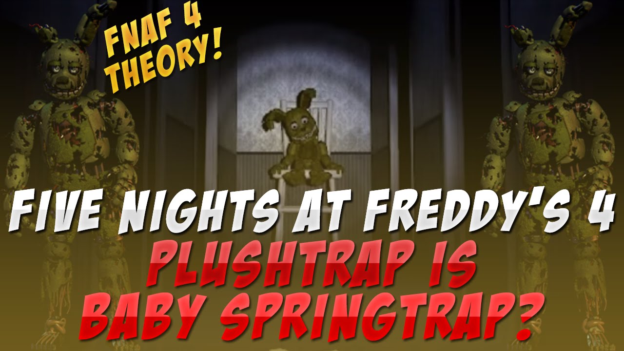 Fun With Plushtrap (Fnaf 4)  Five Nights at Freddys PT/BR Amino