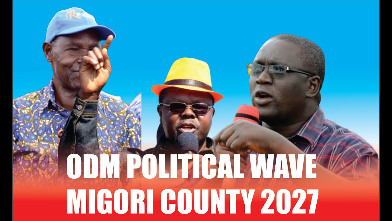 MIGORI COUNTY ODM POLITICAL BATTLE FOR GOVERNORSHIP POSITION - YouTube