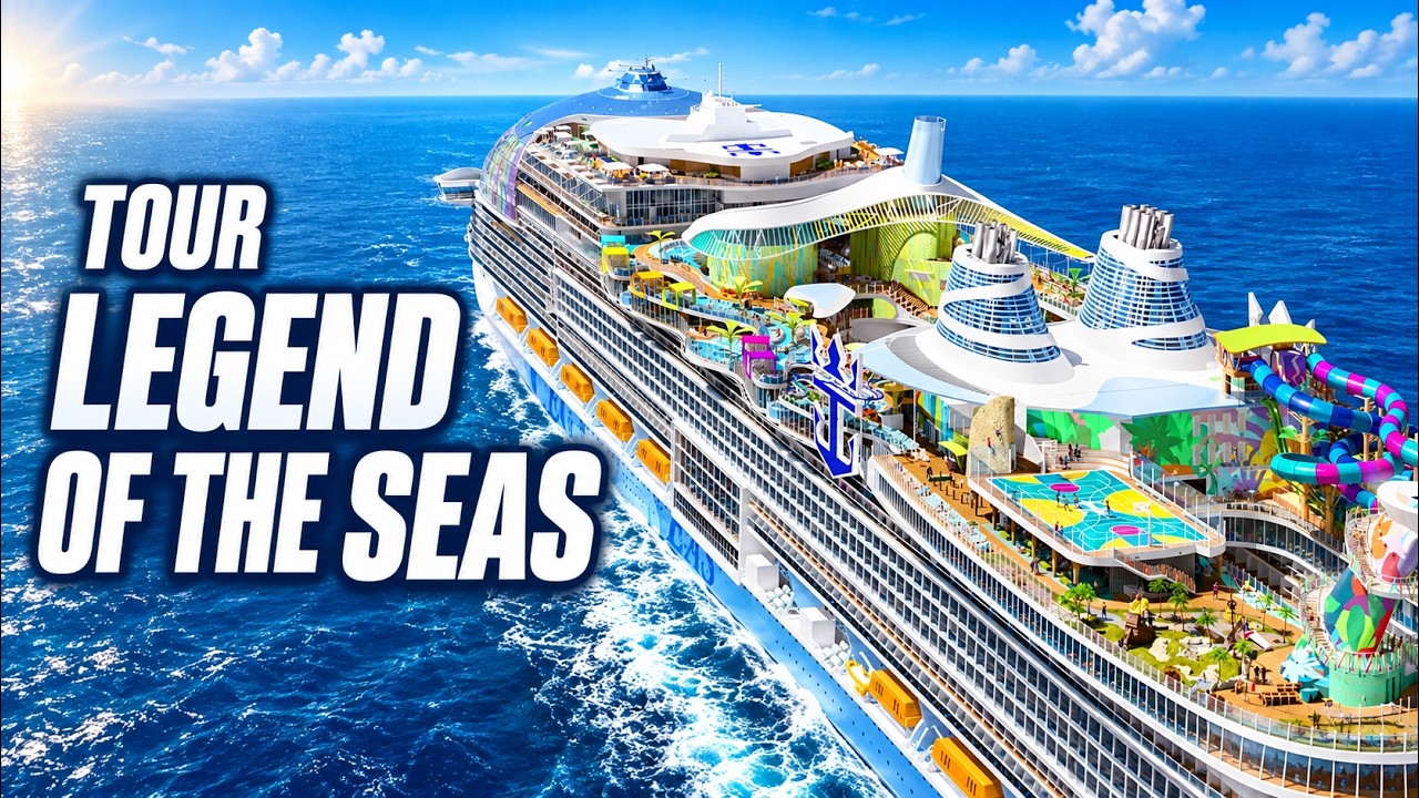 Legend of the Seas Full Tour | Royal Caribbean Mega-Ship #cruise #royalcaribbean
