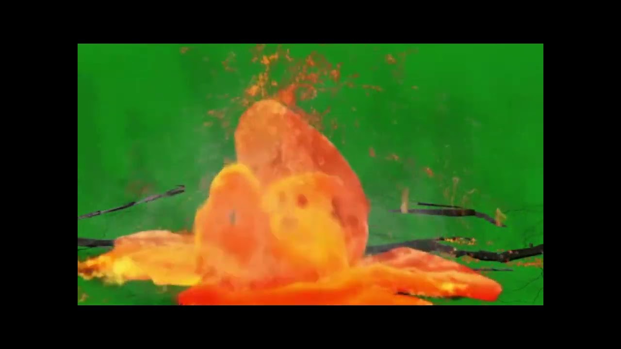 Lava Green Screen 2x