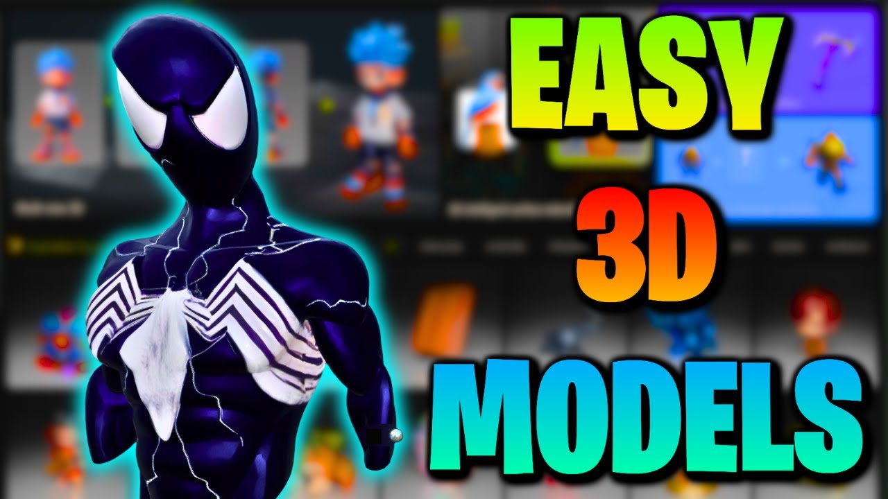 Making 3D Characters Has Never Been This Easy! Tencent Hunyuan 3D Model ...