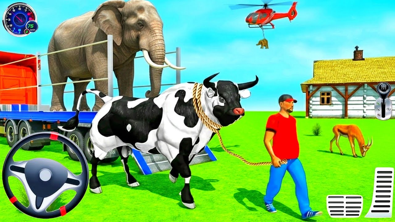 New Animal Cargo Truck Driving Game 3D - Animal Transport Cargo Truck Part #26 Android iOS Gameplay