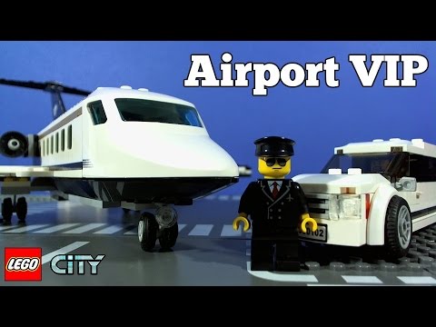 Lego City 60102 Airport VIP Service Speed Build. 