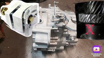 4th gear input support shaft gearbox 02M 02Q step by step how to do it VW Audi Seat Skoda HELDERPUTO