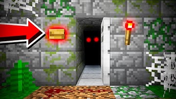 FINDING THE HAUNTED MINECRAFT BUTTON...