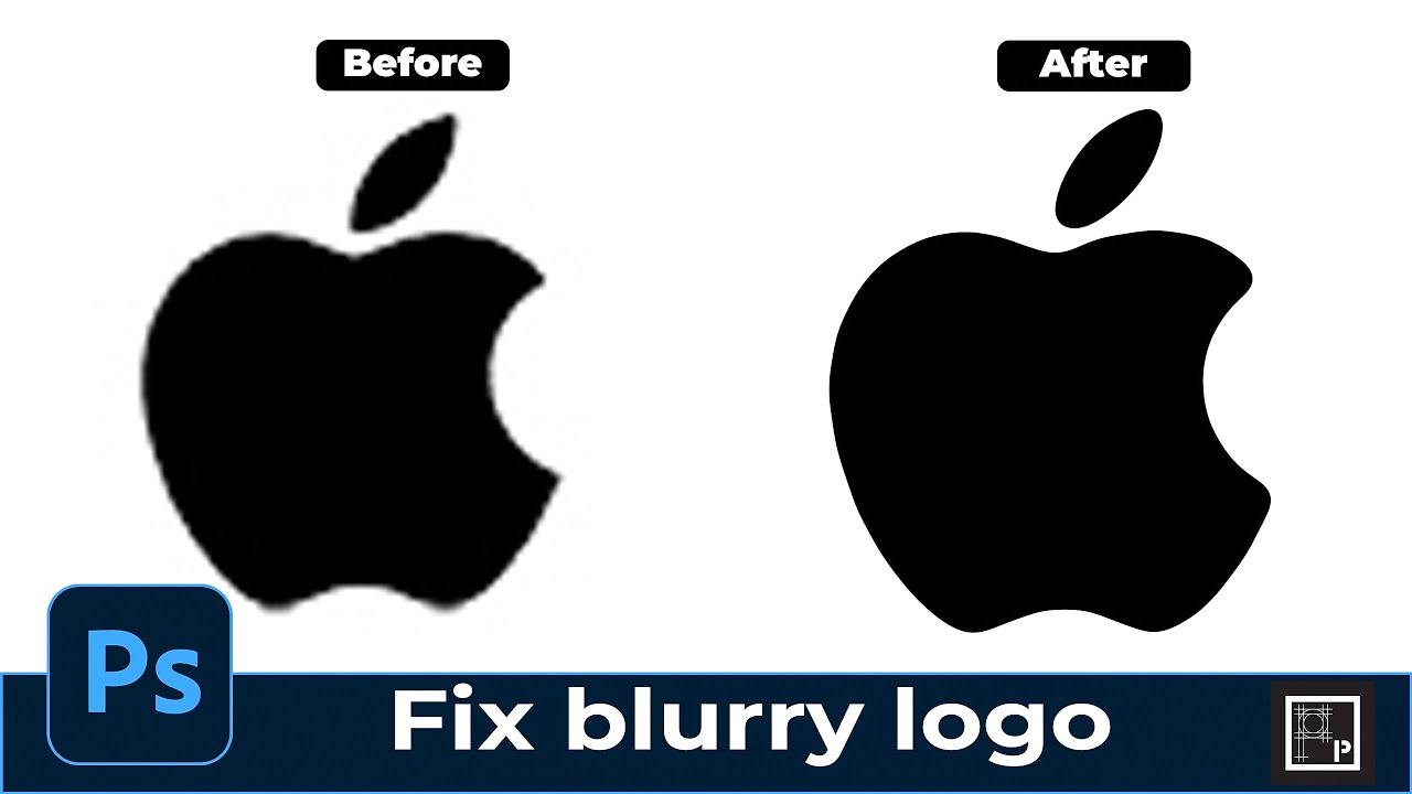 Blurry Logo to Crisp Vector – Photoshop Tutorial (Fast 🎯)