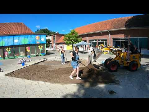 'Ouders aan de slag', Oudercomité GBS Centrum Vosselaar, steekt de handen uit de mouwen...