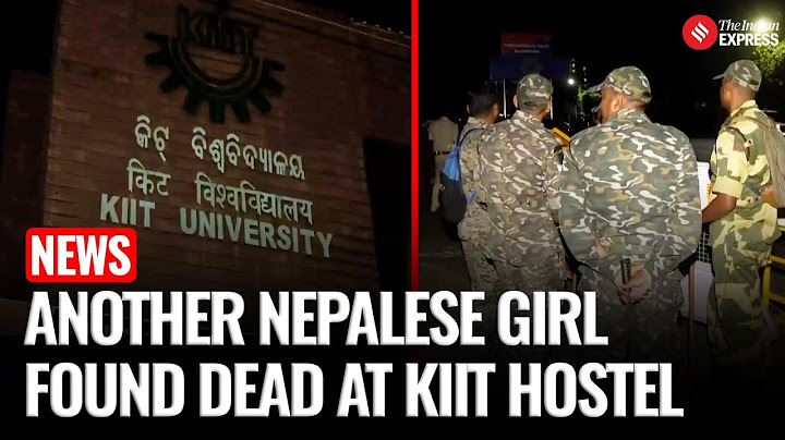 KIIT Student Death: Another Student From Nepal Found Dead In KIIT Hostel | Odisha