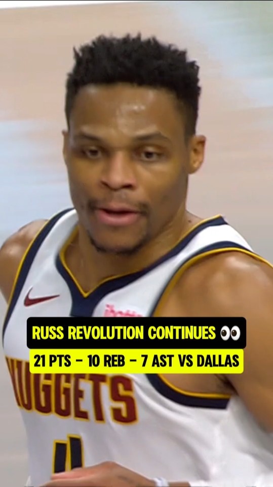 Russ giving the Nuggets ENERGY??‍♂️