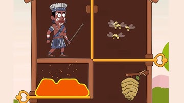 Rescue Him New Gameplay Walkthrough Puzzle All Level Solution | Pull The Pin Mobile Game