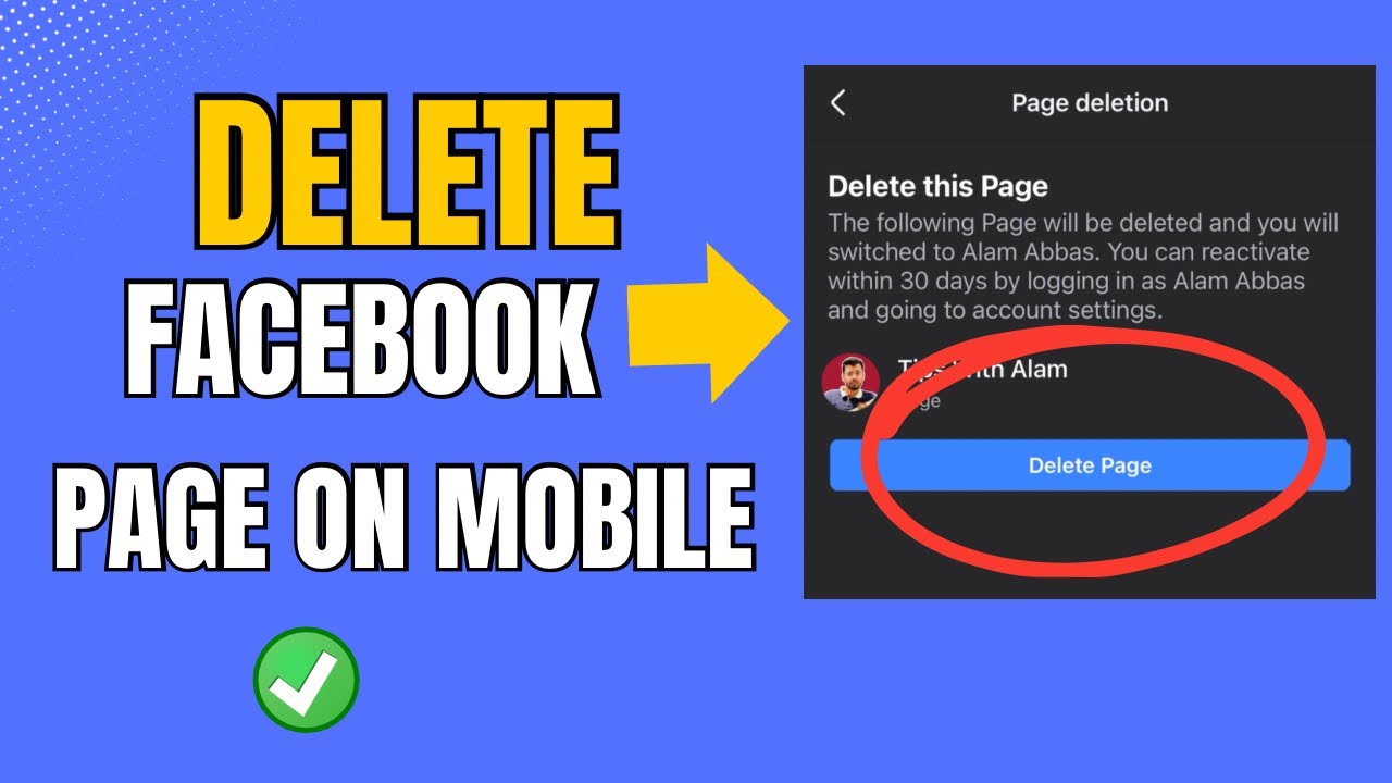 How to Permanently Delete a Facebook Page on Mobile - Step-by-Step Guide