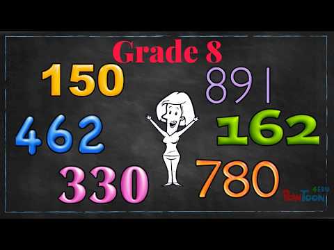 How to find ALL the factors of ANY number... FAST! (by Prime Factorization) (different primes) Gr 8+