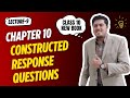 Chapter 10 Constructed Response Questions | Class 10 Physics New Book | PECTAA
