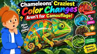 The REAL Reason Chameleons Change Color (It's Not Camouflage!) 🦎