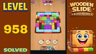 Wooden Slide – Level 958 | Walkthrough