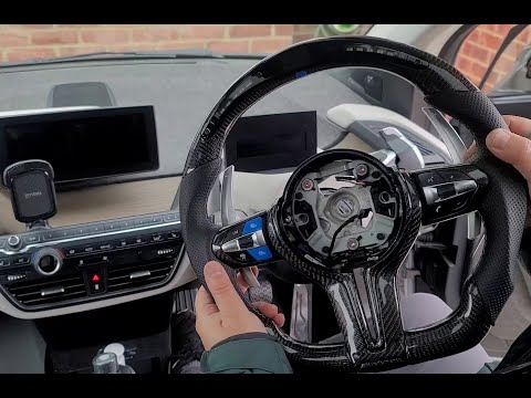 BMW i3 Steering Wheel Modification - YouTube