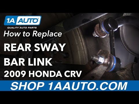 How to Replace Rear Sway Bar Link 07-11 Honda CR-V