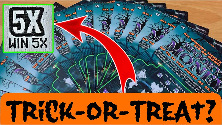 HAPPY HALLOWEEN!! 5X SYMBOL FIND! IS IT A TRICK OR A TREAT? $60 IN MASSACHUSETTS LOTTERY