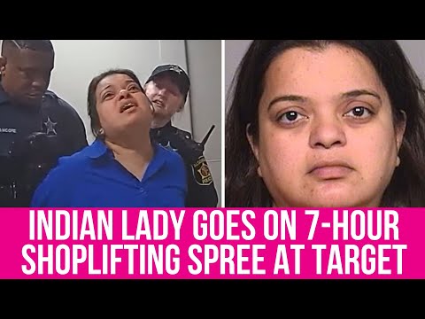 Indian Lady ARRESTED After STEALING in Target Store for 7 HOURS!