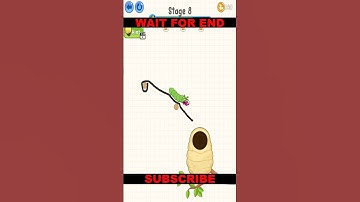 Save The Worm: Draw Puzzle - Level 8 | Short Gameplay Vids