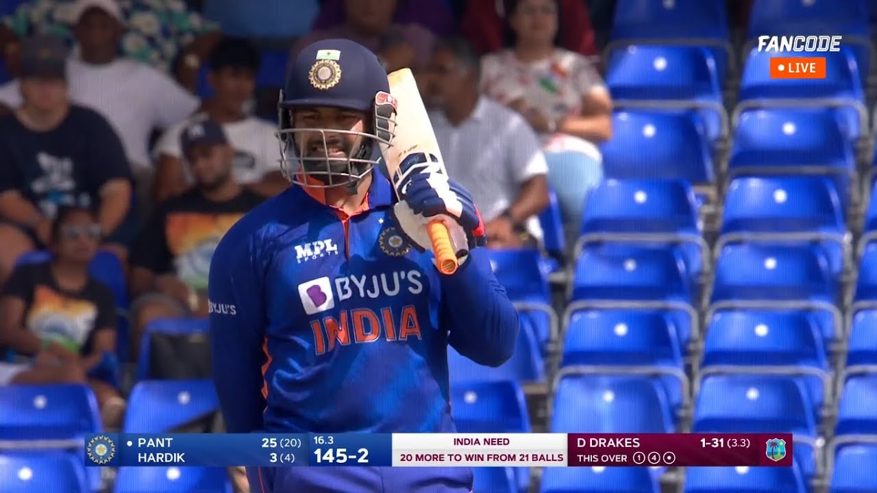 India Vs West Indies 3rd T20 Match Last Over Full Highlights 2022 IND Vs WI 3rd T20 Highlights 