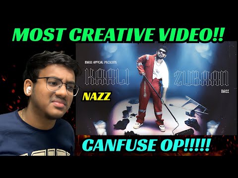 NAZZ - KAALI ZUBAAN (Prod. K28) Official Music Video | Most Creative Video !!!